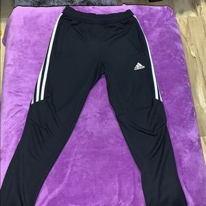 Black Adidas sweats